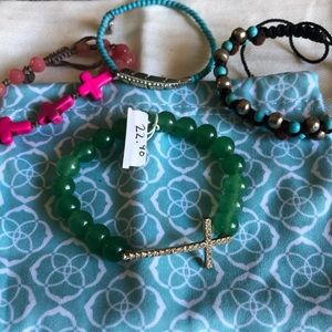 Misc bracelets bundled -comment for individuals